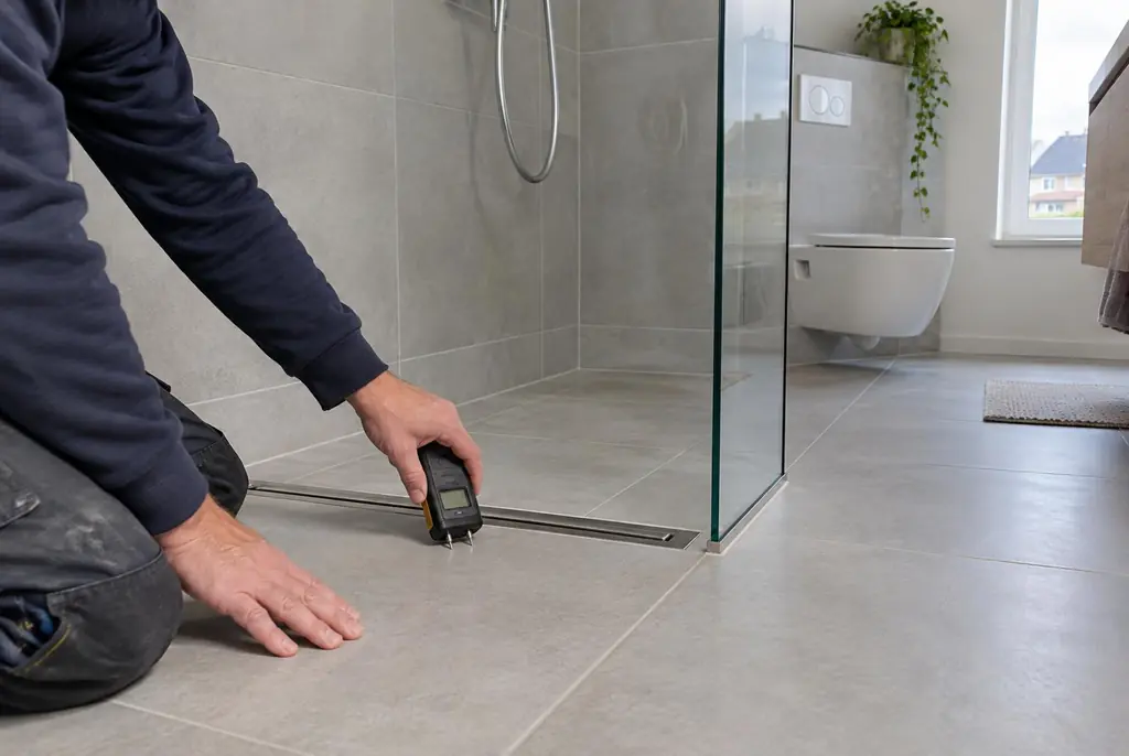 Lekdetectie Tilburg – badkamer in een nieuwbouwwoning