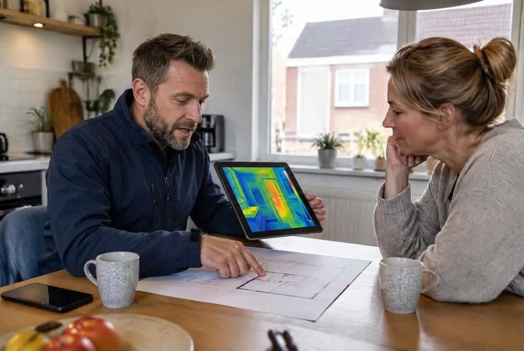 Lekdetectie Tilburg – bevindingen bespreken aan de keukentafel